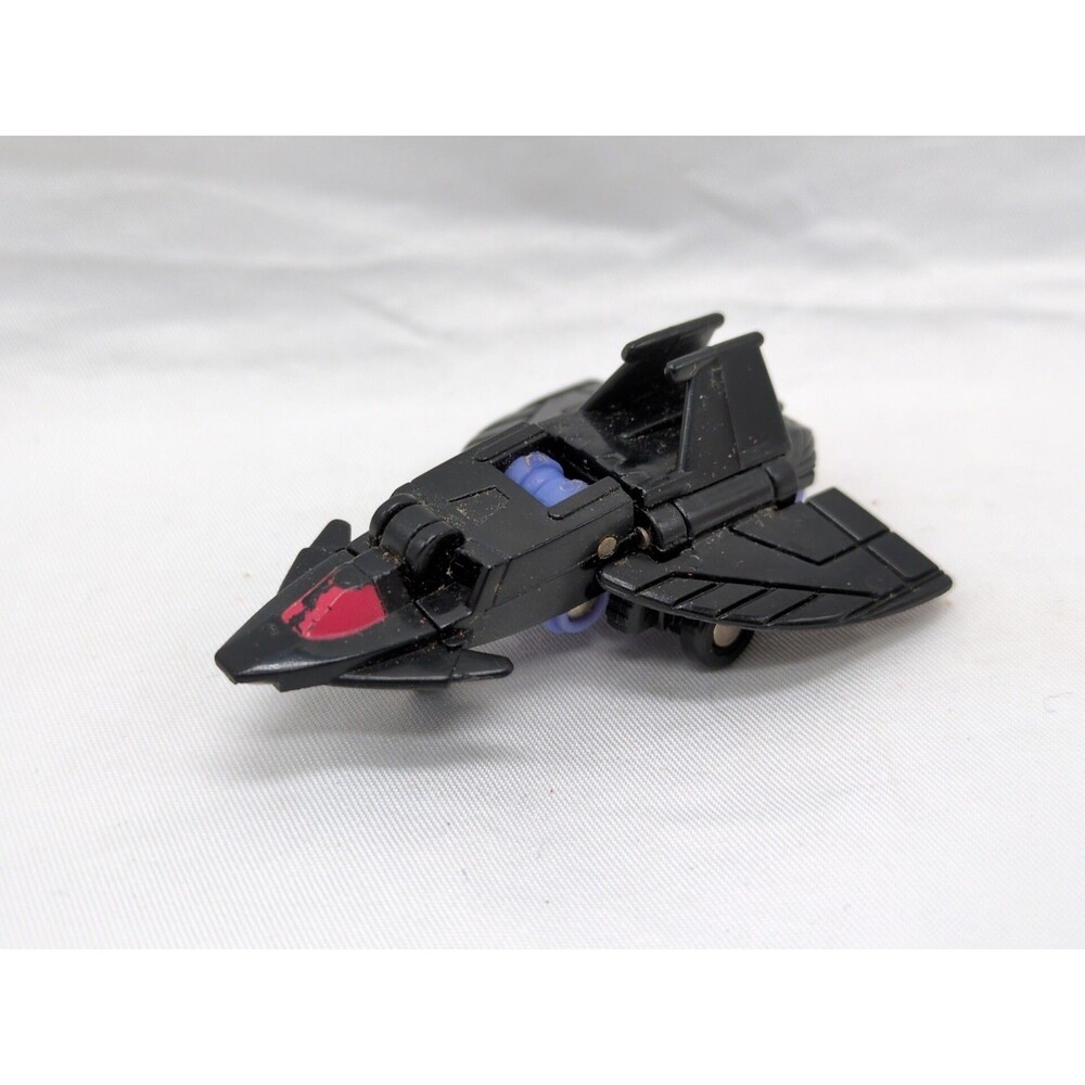 Vintage 1980s Hasbro G1 Transformers Fighter Jet Air Strike Patrol Toy 2 1/2"